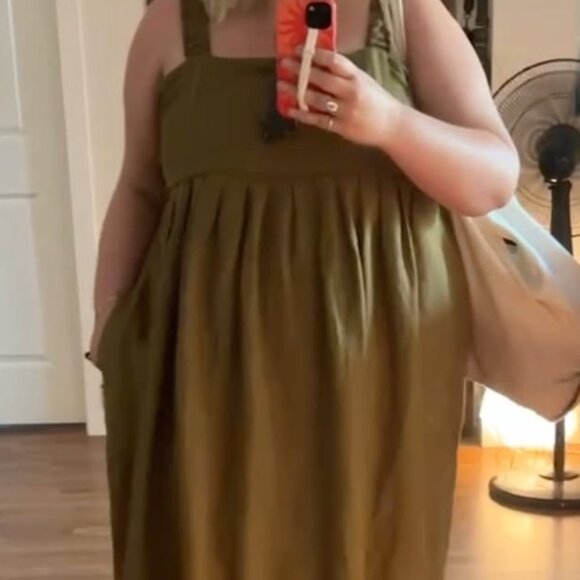 Cedar & Vine Linen Dress, Size 20-22 - Picture 4 of 4